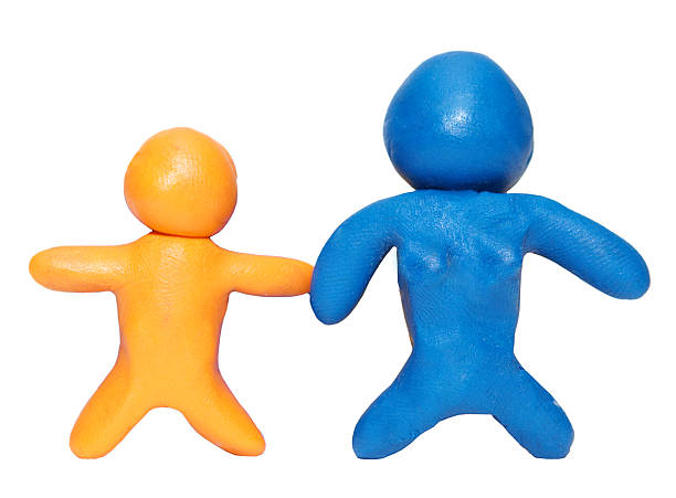 istock modeling clay mother and child 144808514