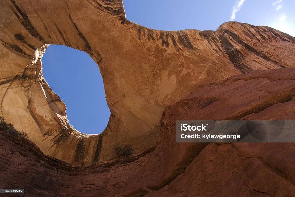 Natural Arch - Lizenzfrei Abenteuer Stock-Foto