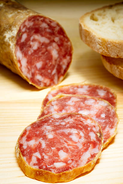 istock Sliced Italian Salami 144808792