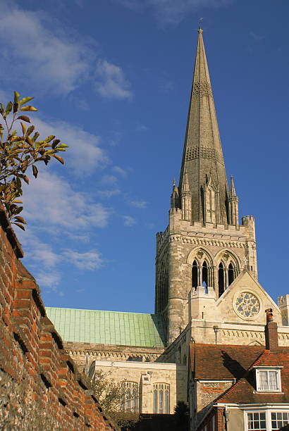 Chichester Cathedral stock photo