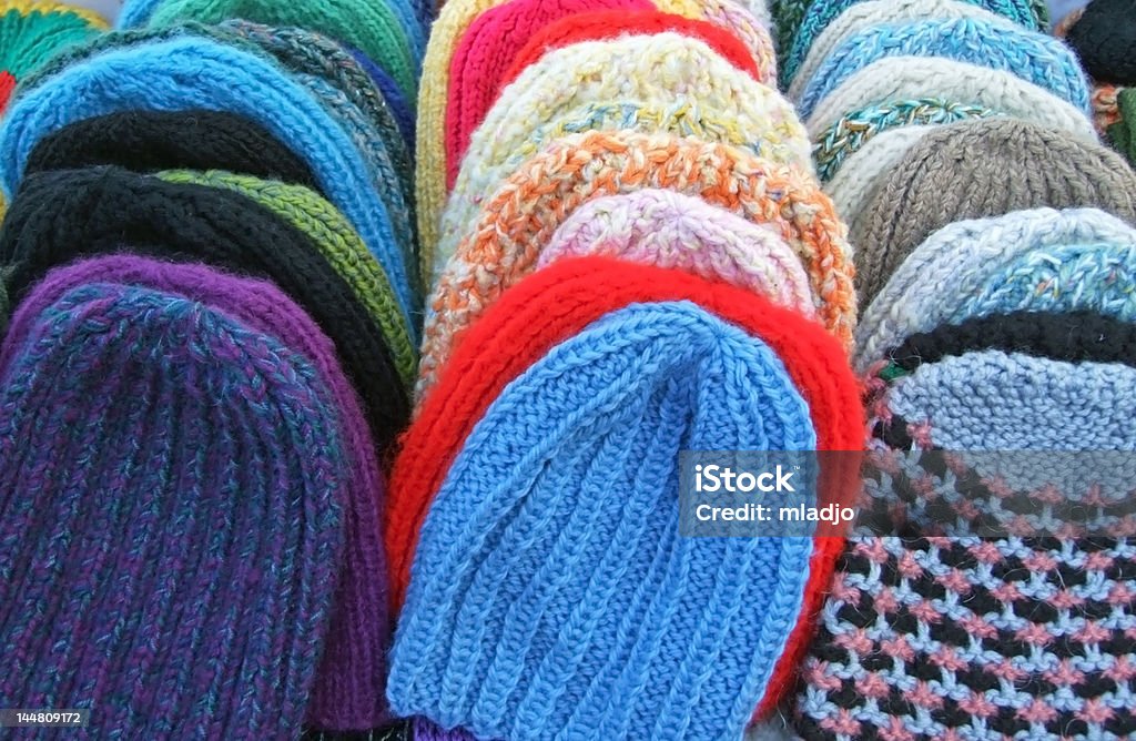 Winter hats - Foto de stock de Abstrato royalty-free