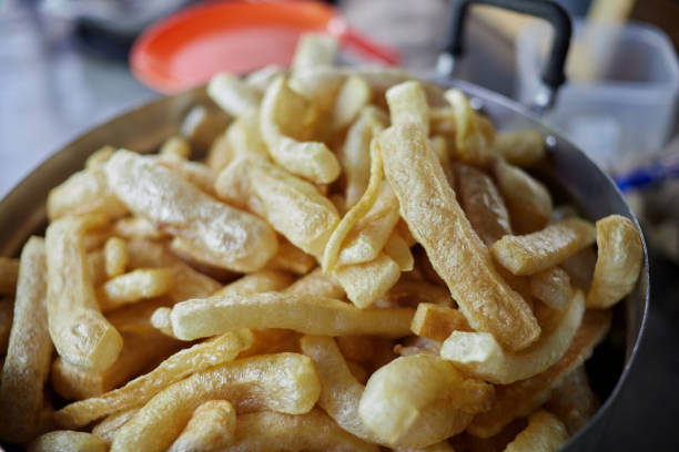 Cow rind for sale in the eatery