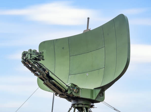 istock Close up detail with Multi-Mission Surveillance Radar ( TPS-79r) medium range for air traffic control and. 1448095420