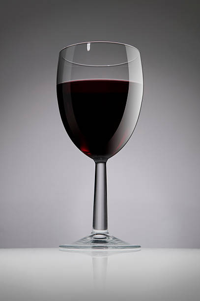 istock Glass Of Red Wine On White Background 144809742