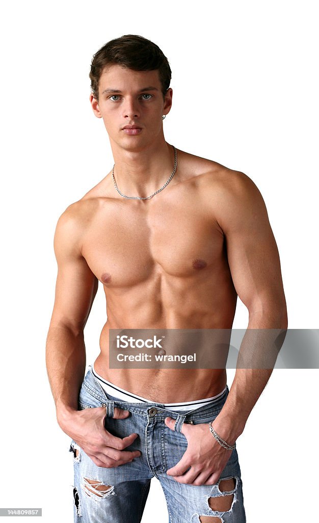 Homem Sexy Muscular - Royalty-free Adulto Foto de stock