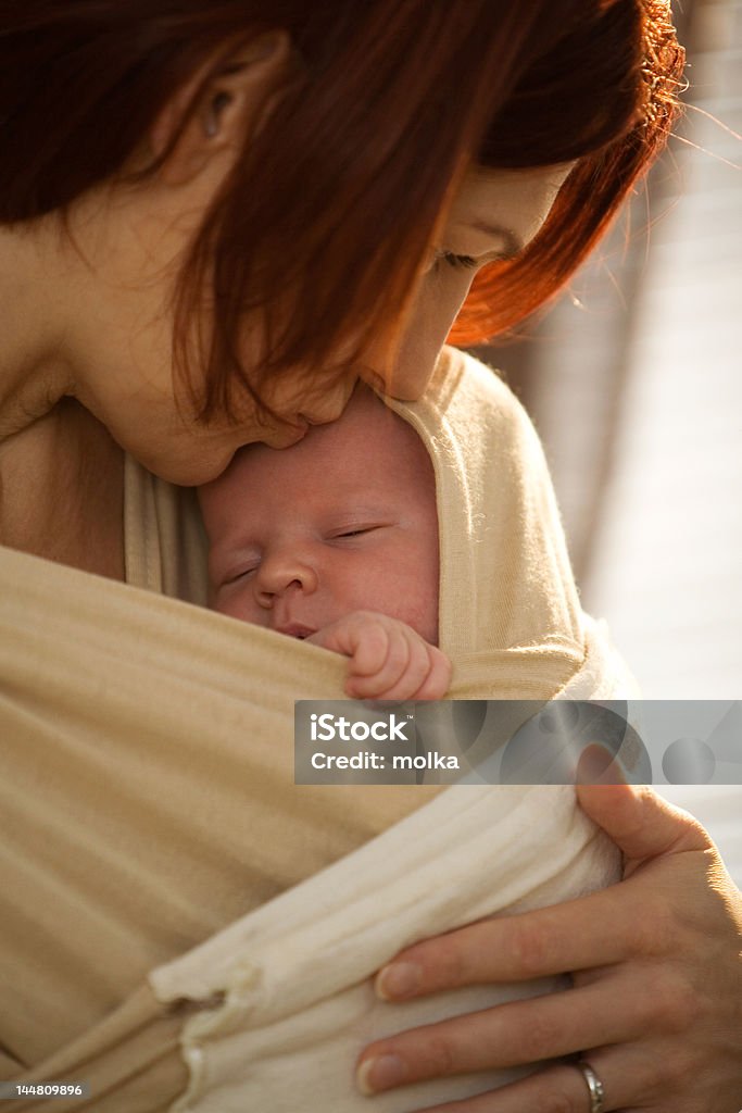 Recém- nascido baby - Royalty-free Adulto Foto de stock