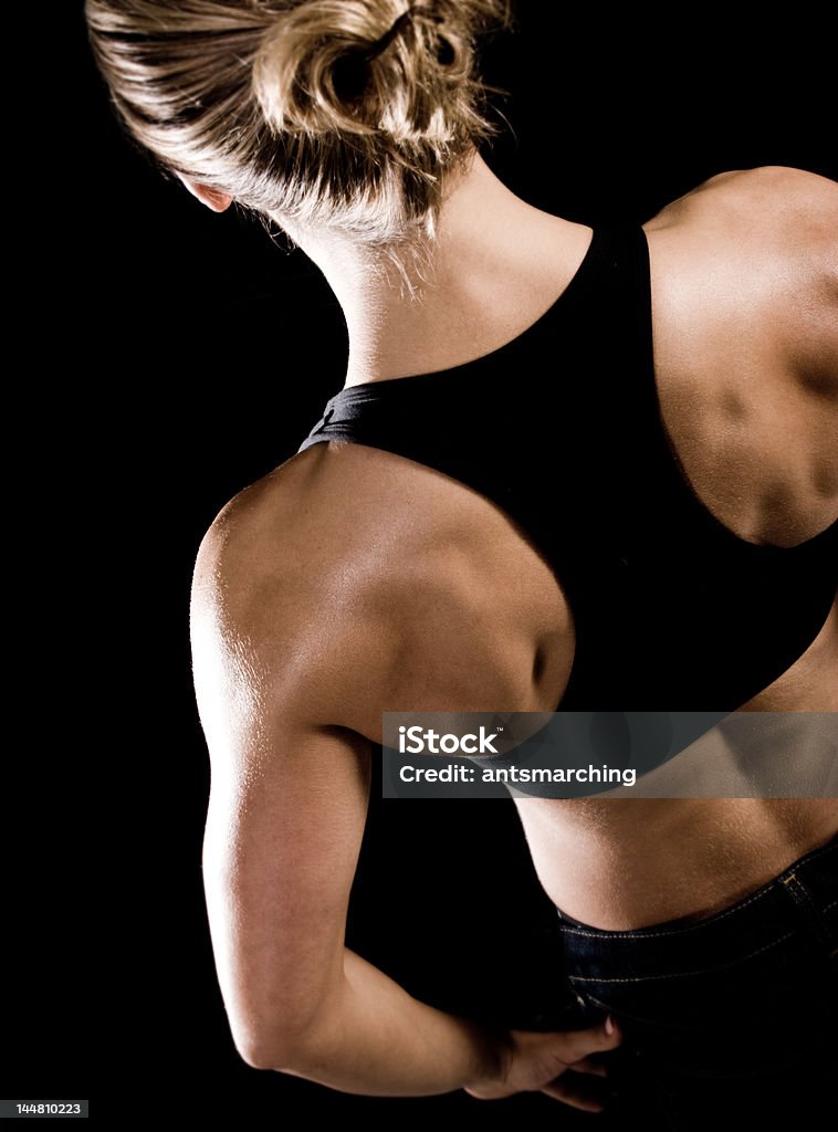 Fêmea bodybuilder - Royalty-free Adulto Foto de stock