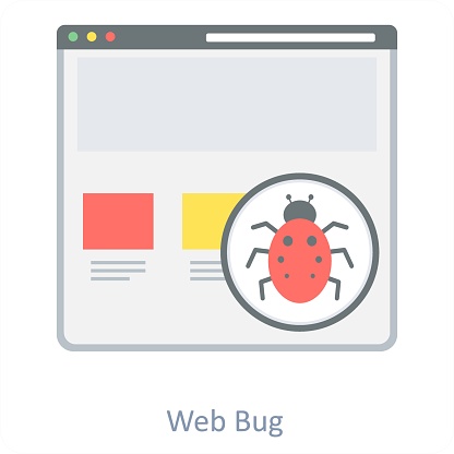 Webbed Bug Web Bug Stock Illustration - Download Image Now - Computer Bug ...