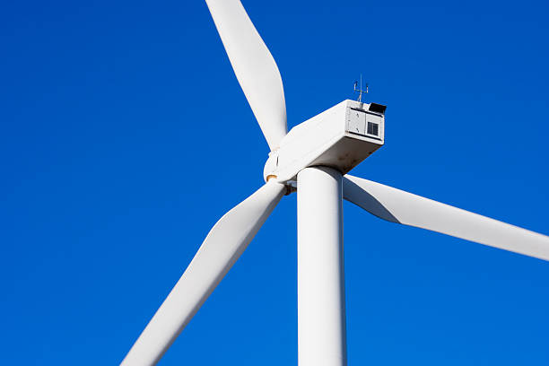 Wind power Wind power plant and blue sky environmental pressure oven photos stock pictures, royalty-free photos & images