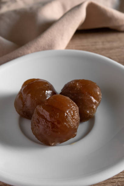 istock Marron glace typical French sweet 1448132004