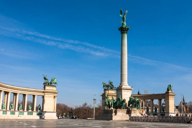 istock Heroes' Square, City Park, Budapest, Hungary 1448150806