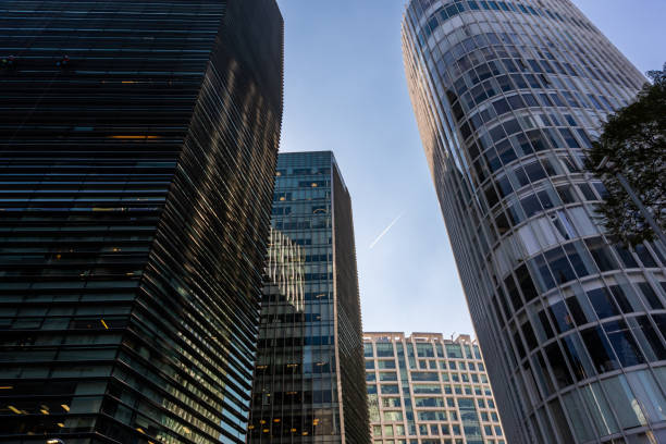 Corporate buildings in Polanco, Mexico City.