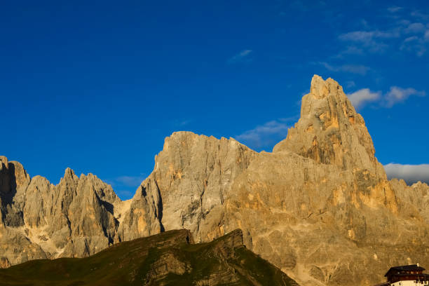 istock DOLOMITES mountain range in the Italian Alps in summer at sunset 1448165841