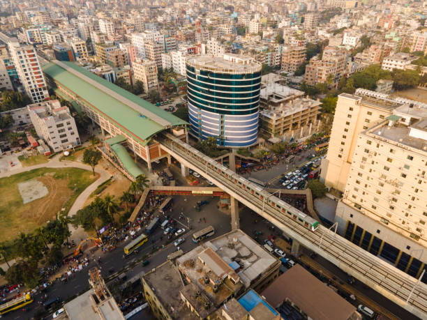 istock Dhaka metro rail Mirpur 10 Station 1448171754