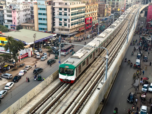 istock Dhaka Metro Rial Droen Shoot 1448173761