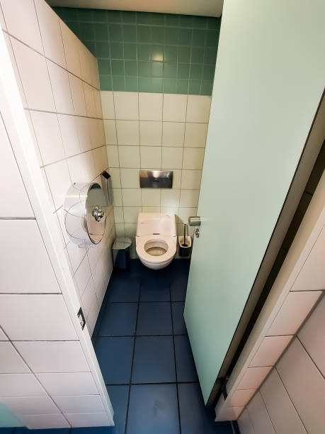 istock View of a public toilet 1448178146