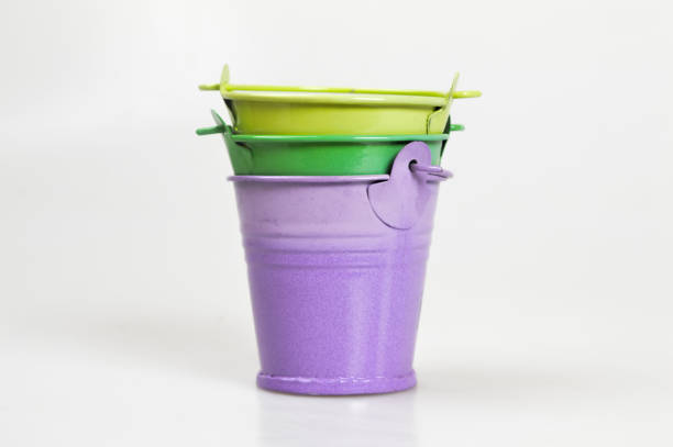 istock Flower pots isolated on a white background 1448178425