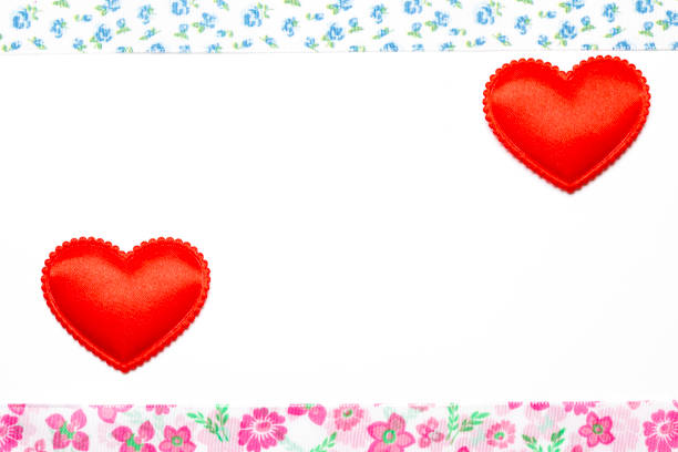 istock red heart on white card 1448179383