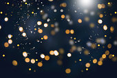 Abstract christmas bokeh background