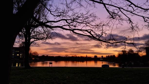 istock Burgess Park Evening 1448195147