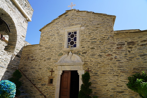 Roman Church of Sant Joan de Boi, in the Boi Valley, (Catalonia - Spain). This is one of the nine churches which belongs to the UNESCO World Heritage Site.