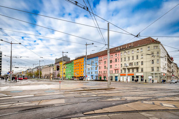 istock Belvedere district in Vienna. 1448198257