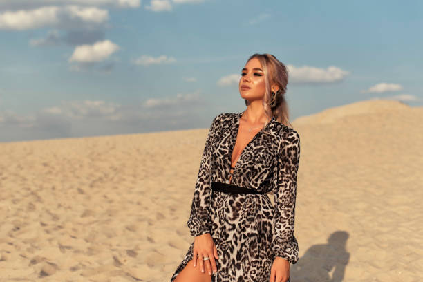 Summer walk on the sand dunes