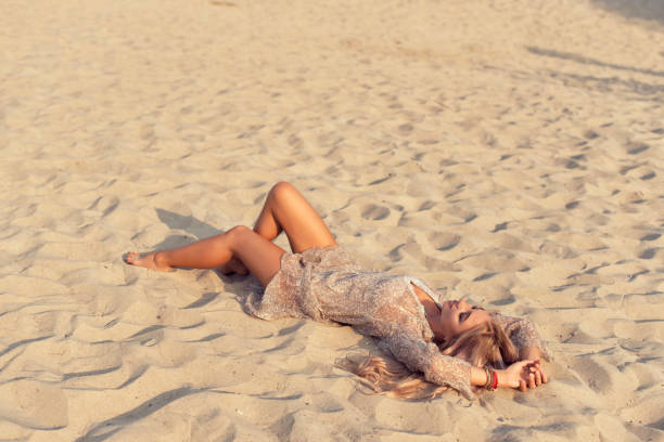 istock Summer walk on the sand dunes 1448205505