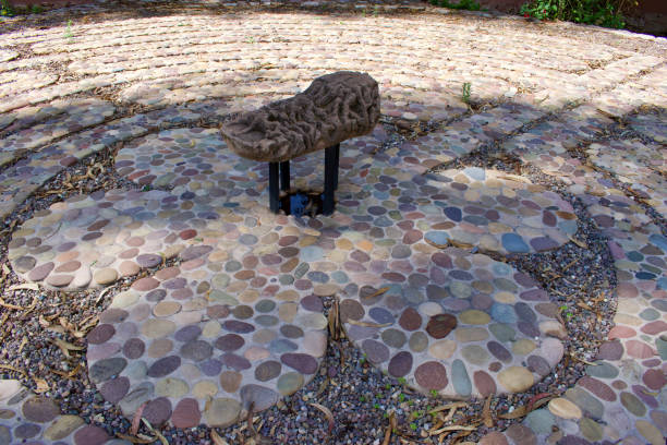 istock the center of a labyrinth 1448205540
