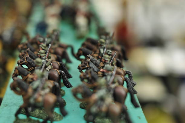 Little soldiers to sold at San Telmo Street Market or Fair at Bueno Aires