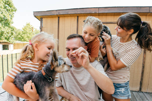 istock Happy family portrait 1448225687