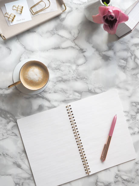 istock Marble feminine desk 1448233935