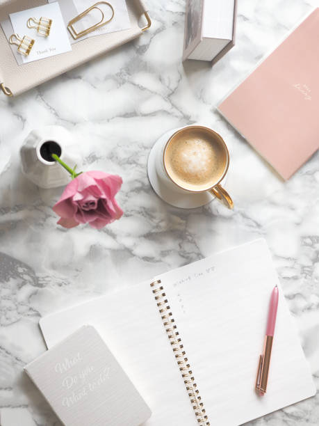 istock Marble feminine desk 1448233953