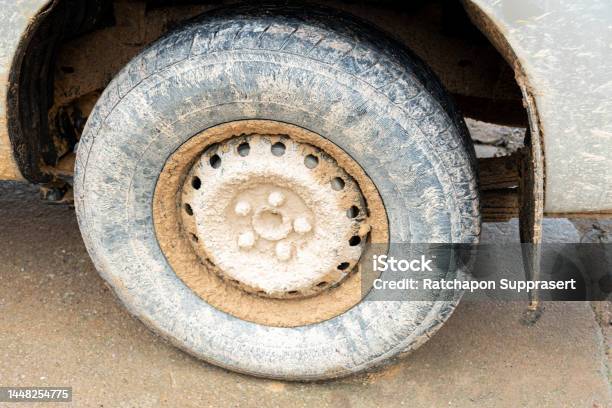 Mud Dirty Pickup Truck Wheels Stock Photo - Download Image Now - 4x4, Activity, Adventure