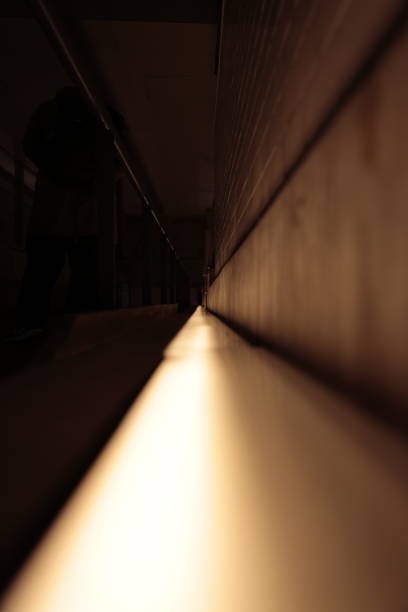 The path of light indicated by the path of light