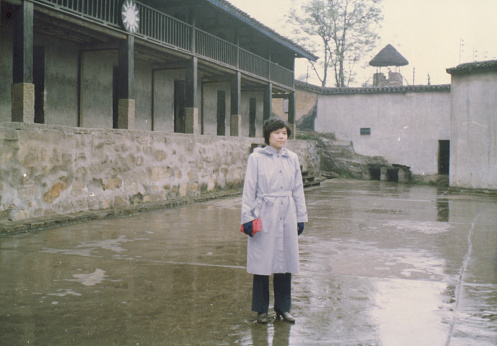 1990s Chinese Women at Baigongguan and Zhazidong(Sino-American Cooperation Organization) Old Photo