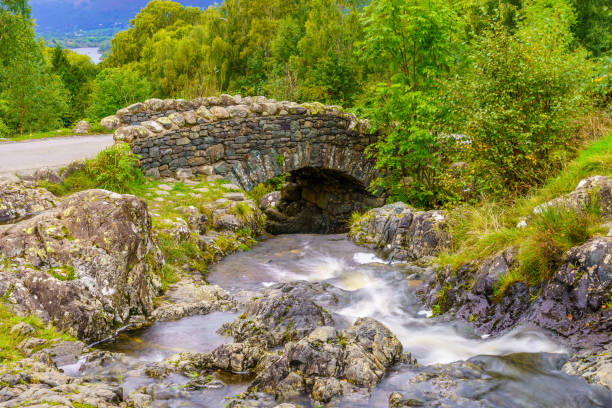 istock Ashness Bridge, traditional stone-built bridge, the Lake District 1448262820