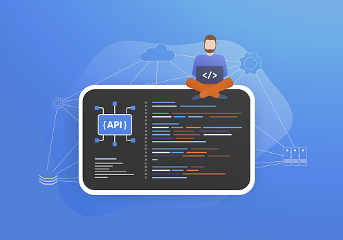 Api Integration Connection Between Two Applications Via Their Apis ...