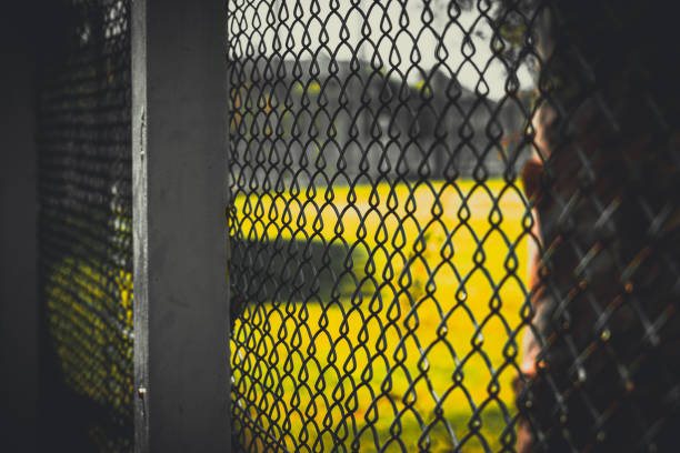 istock Image of iron fence 1448264519