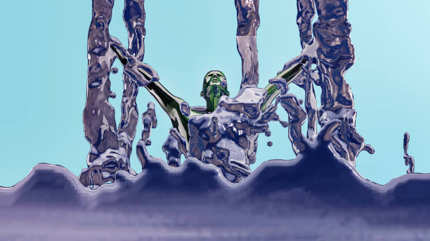 istock Water, Global Warming and Male Cyborgs 1448273878