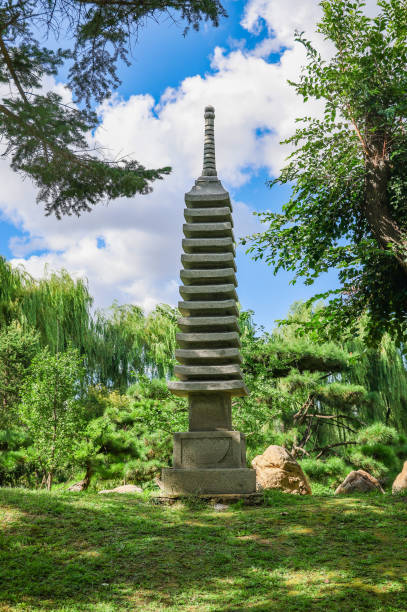 istock Japanese architecture in the park 1448274970