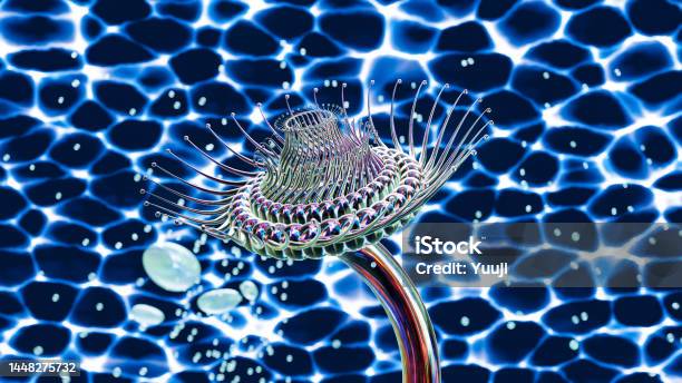 Evolution And Cycles Of Water And Life Stock Photo - Download Image Now - Aging Process, Atom, Attached