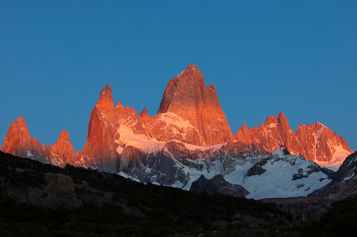 El Calafate, Argentina, Cerro Torre, Chalten, Dawn