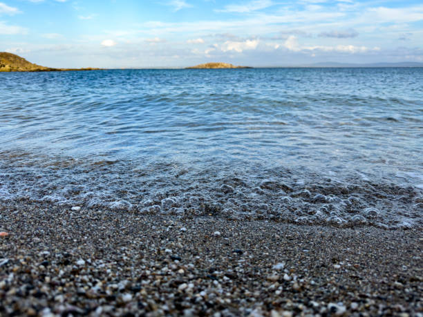 Sea ​​view with small island