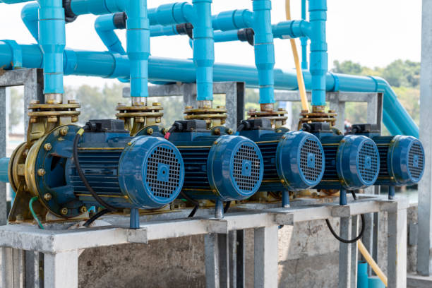 istock Close up Motor for pumping water 1448293333