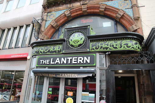 Belfast, Northern Ireland:-A bistro in the heart of Belfast city center serving Northern Irish dishes
