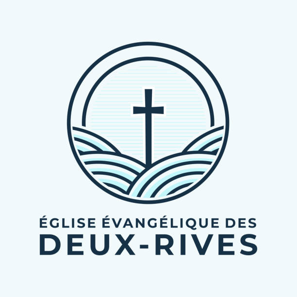 Church Logo design inspiration idea concept Church vector illustration Logo design template inspiration idea concept religious institutions stock illustrations