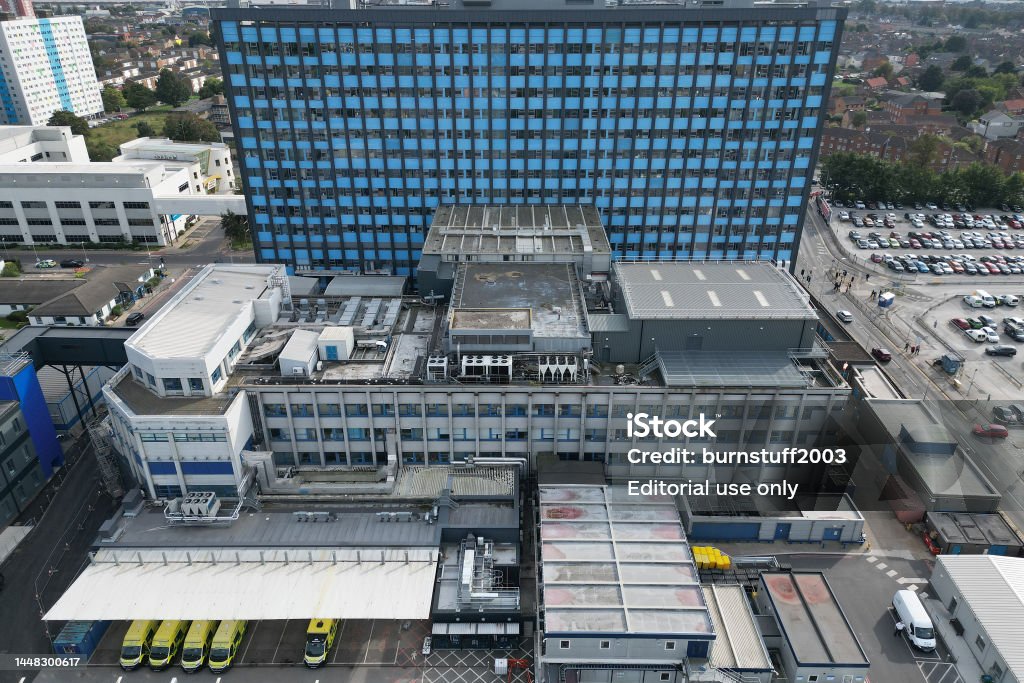 Aerial View Of Hull Royal Infirmary Hull University Teaching Hospital