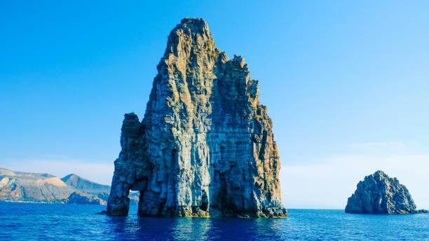 istock Sea Stacks at Lipari Island 1448301423