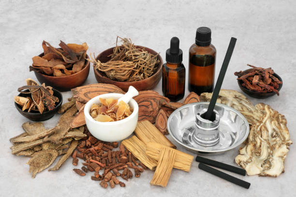 istock Moxibustion Treatment with Chinese Herbs and Spice 1448303366
